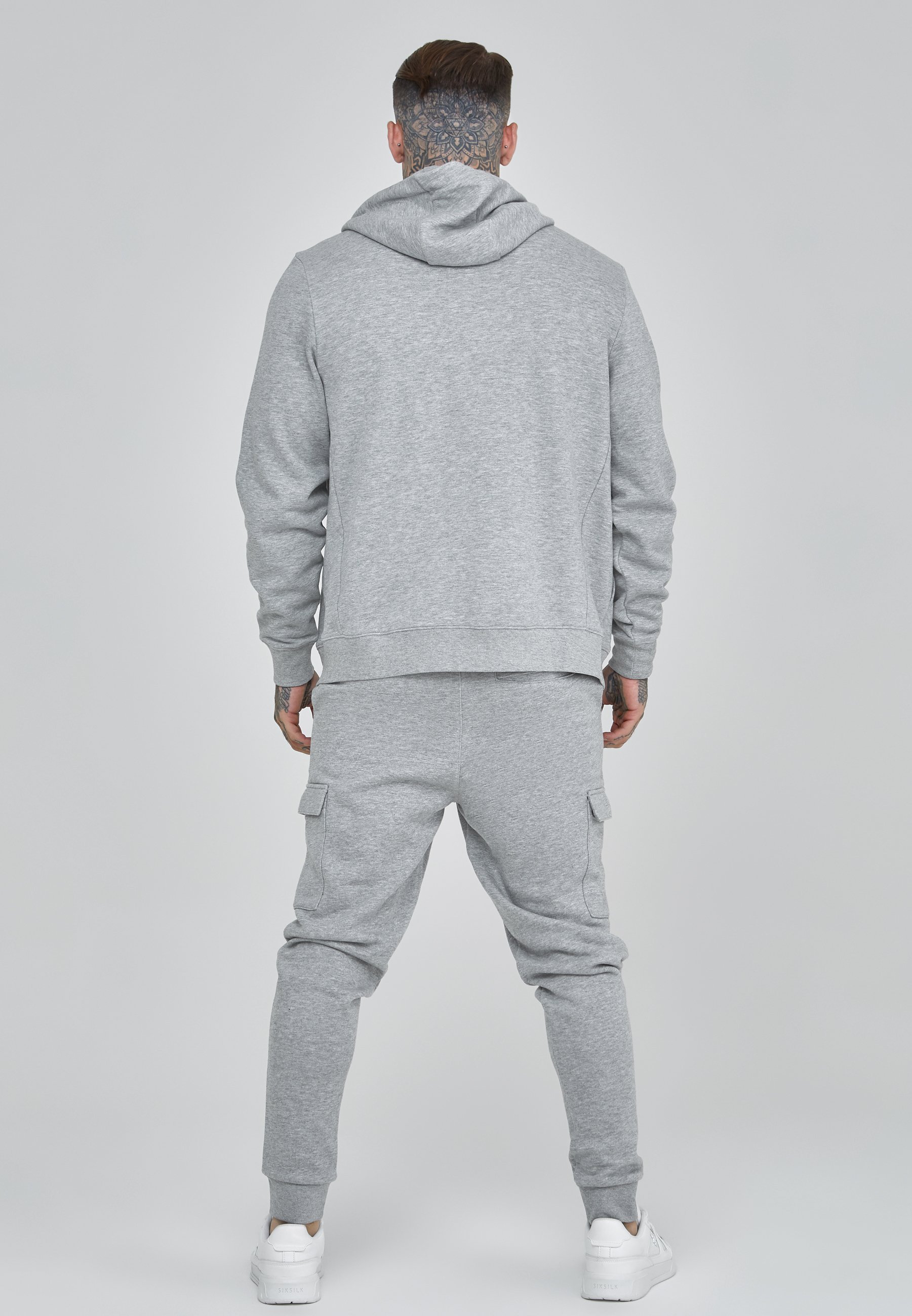 SIKSILK ESSENTIALS - Trainingsbroek - grijs gemêleerd