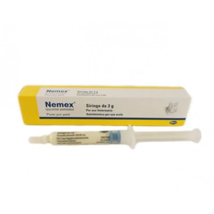 Pasta Nemex para gatos Zoetis, 1 seringa de 3 g