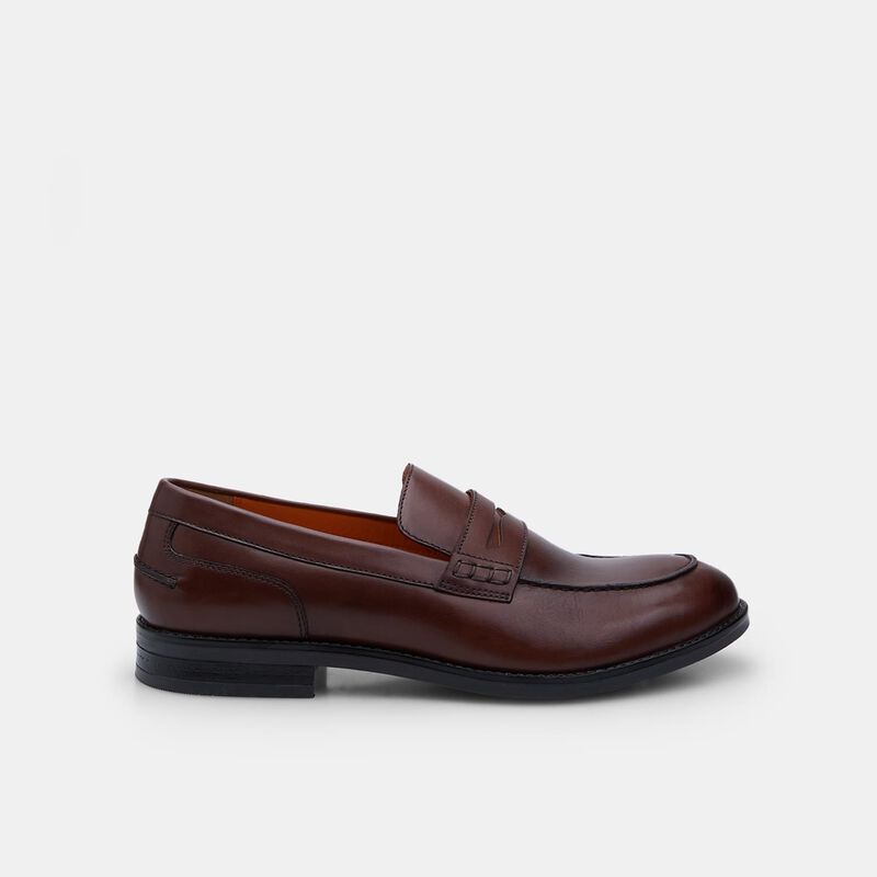 BATA Eleganckie skórzane mokasyny męskie