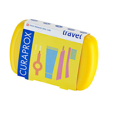 Curaprox Kit de Viagem Higiene Oral Be You Amarelo      1 un 1 un