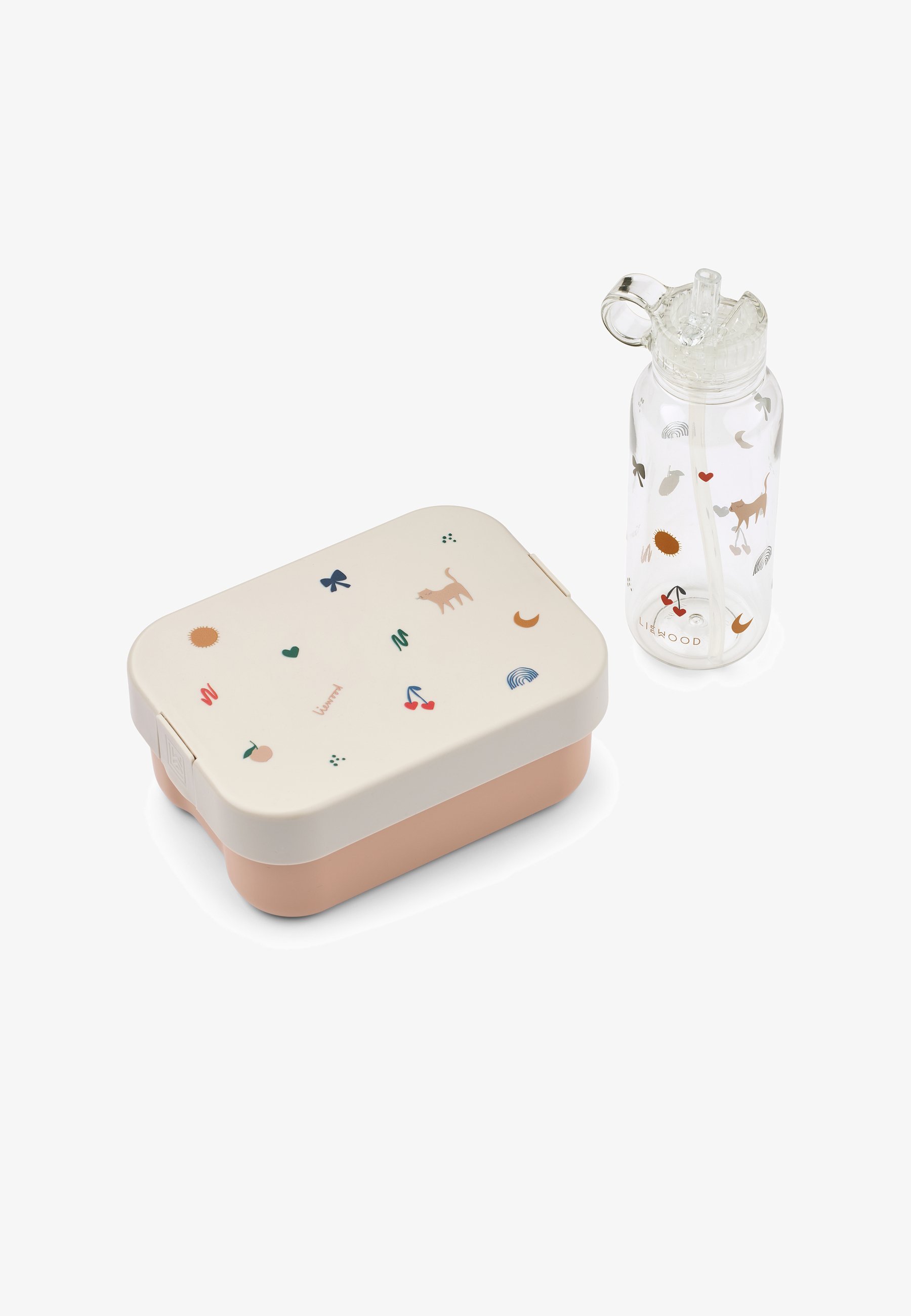 Liewood CHELSEY BELUCKTES LUNCHBOX-SET UNISEX - Lunchbox - Doodles/Sandy
