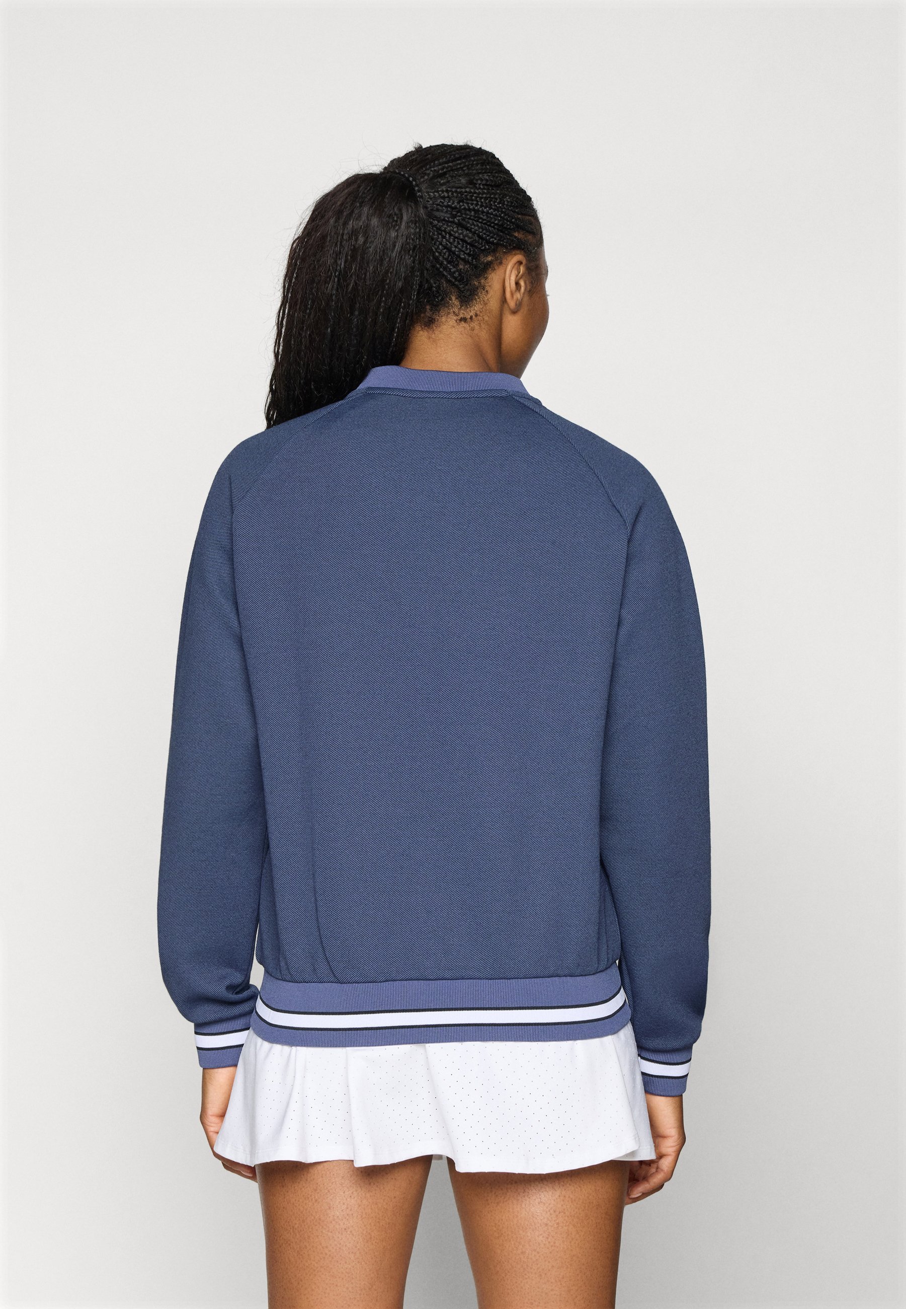 EA7 Emporio Armani TENNIS CLUB TRACKTOP - Kurtka treningowa - sky captain