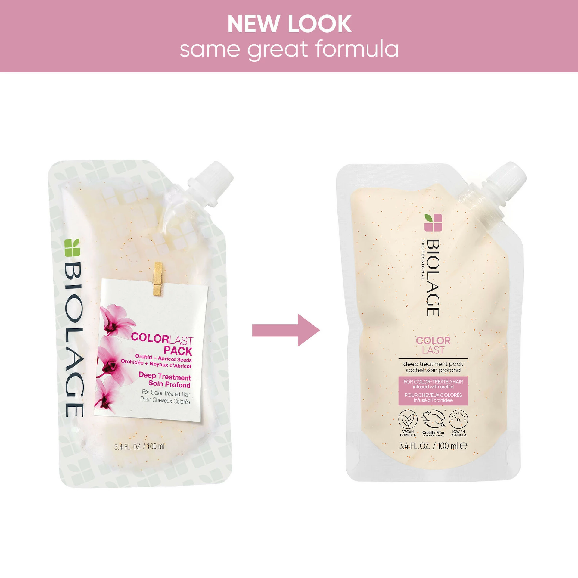 ColorLast пакет за дубински третман 100 мл - Biolage