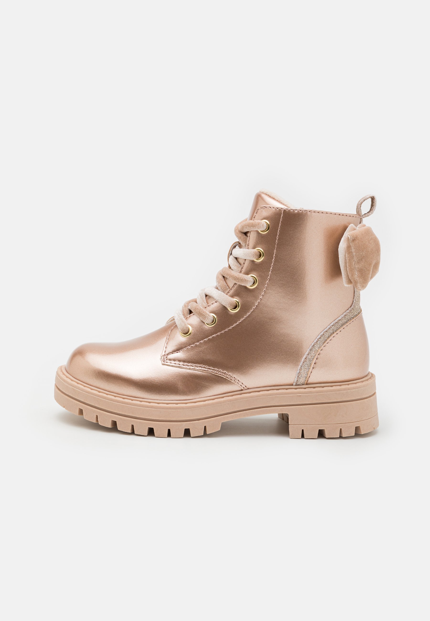 Stivaletti stringati Friboo - color oro rosa