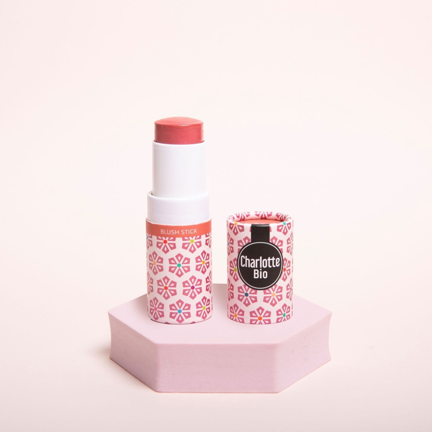 Charlotte Bio Blush crème Corail en Stick