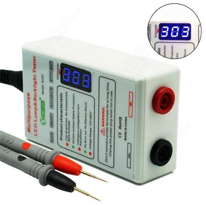 Medidor SID GJ2C 0-300V, herramienta, detector de lámparas, reparación de LED, probador de retroiluminación de TV
