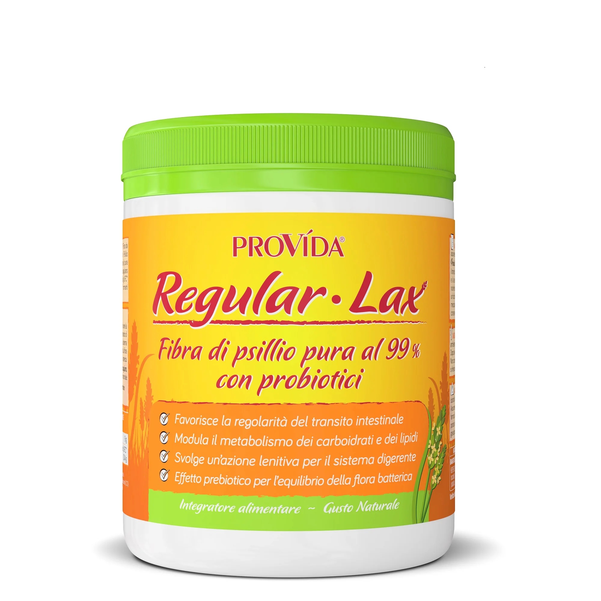 OPTIMA Optima Provida Regular Lax et probiotiques à l'arôme naturel 150 g, complément alimentaire avec fibres