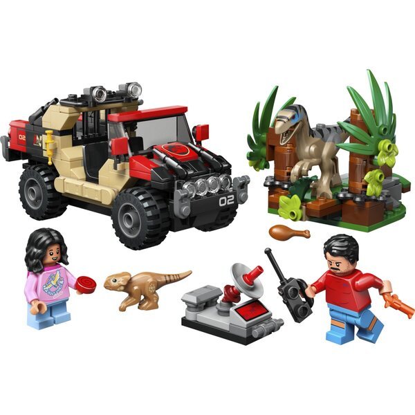 LEGO Jurski svet 76972 Terenska raptorska lovska divjad