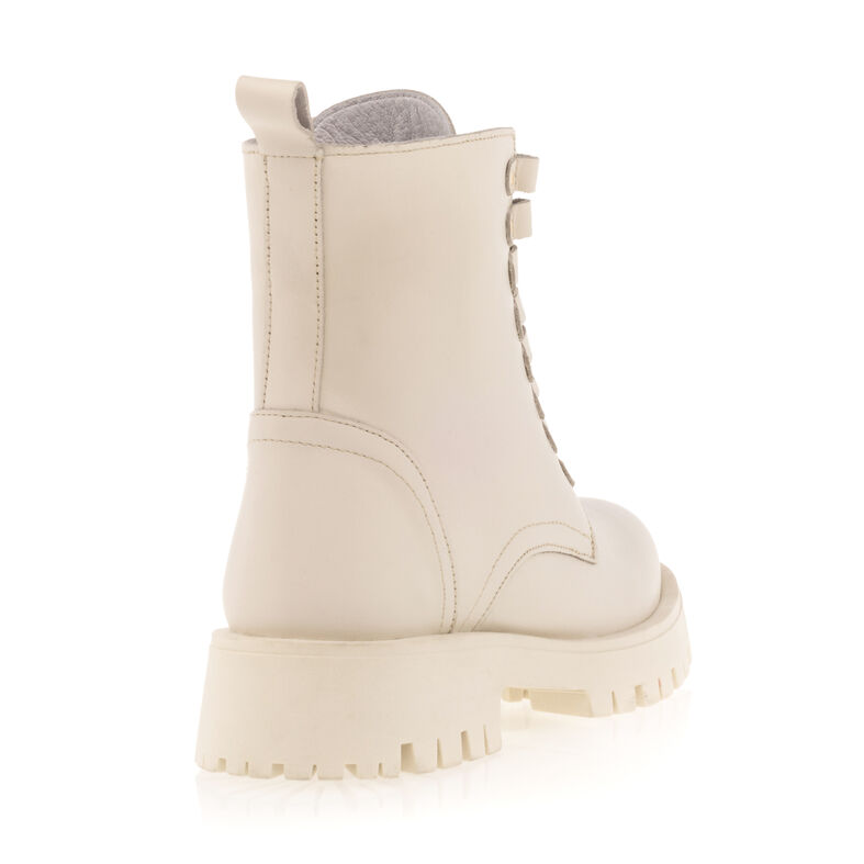 Beige dameslaarzen / enkellaarzen
