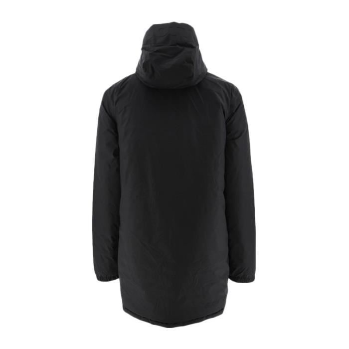 Chaqueta reversible de plumón Jott AMSTERDAM NOOS - Negra - Cuello con capucha - Cierre de cremallera