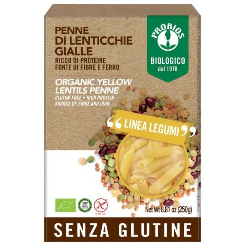 PROBIOS Probios Penne Lenticich Gi 250 g