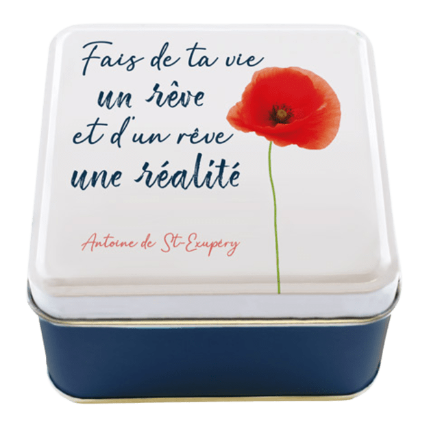 Boîte en métal RÊVE - grand format
