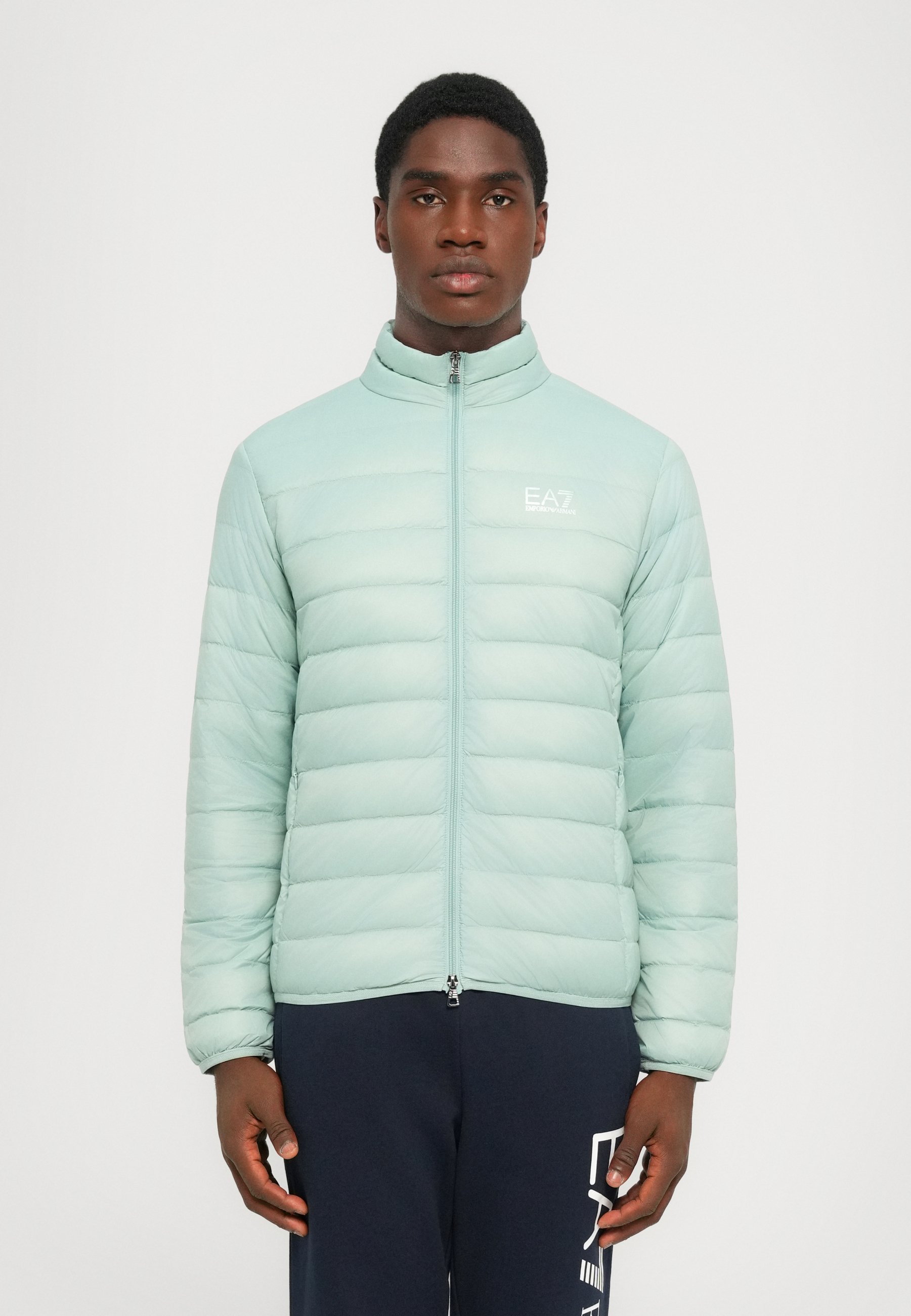 EA7 Emporio Armani TRAIN CORE JACKET - Doudoune - bleu surf