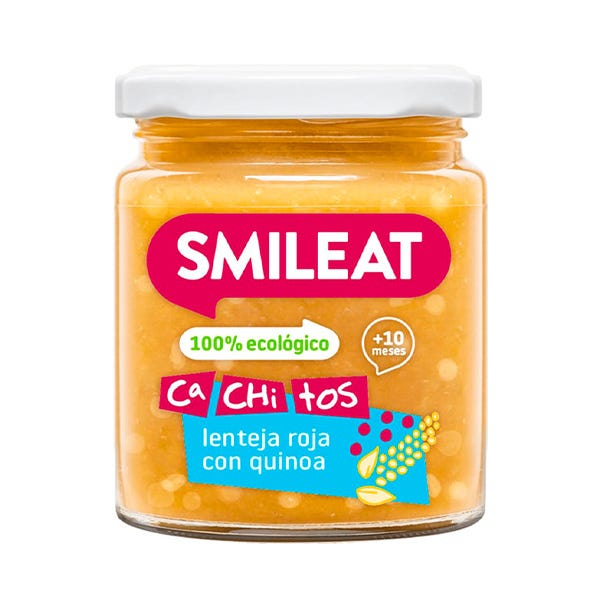 Ekologiska röda lins- och quinoabitar | 230 g