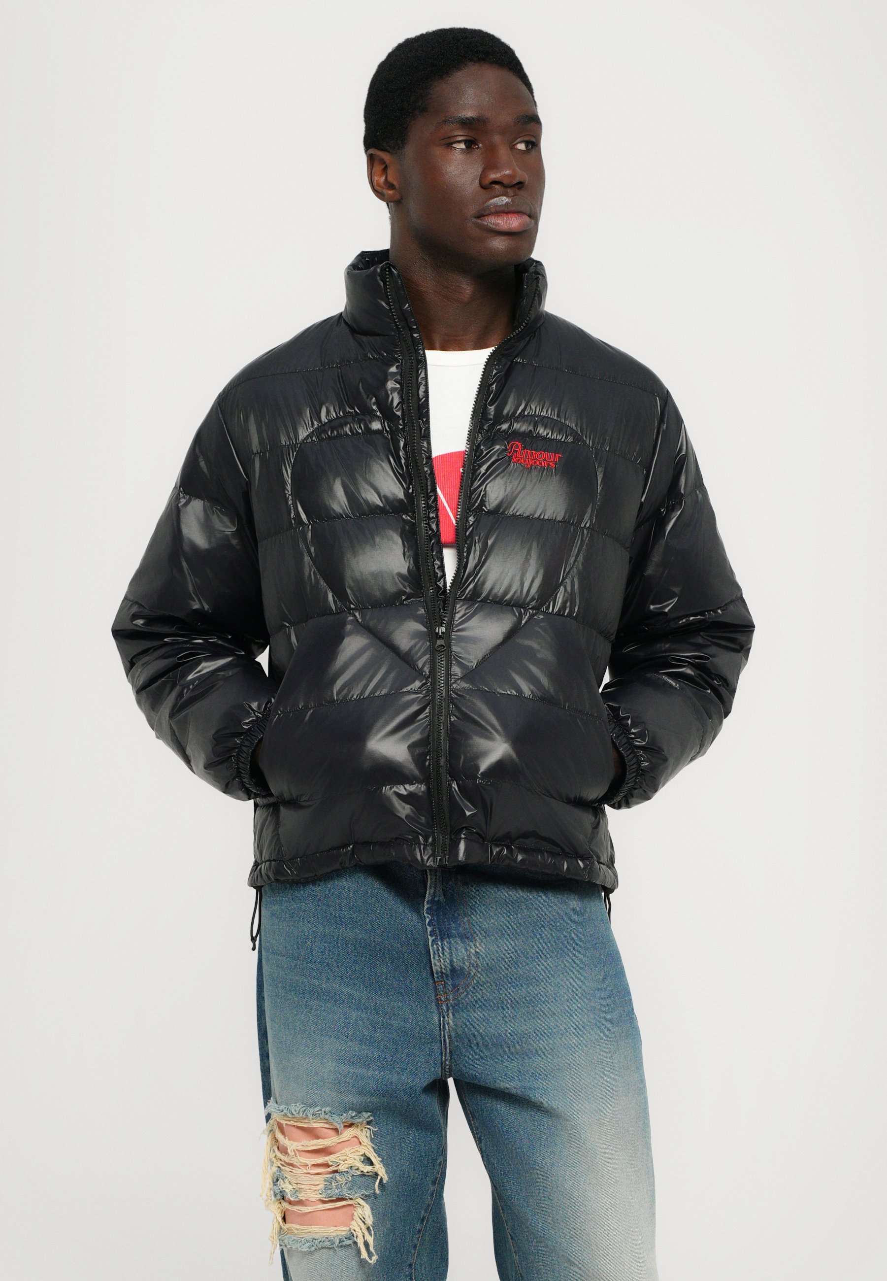 Carne Bollente LOVEPUFFER UNISEX - Giacca imbottita - nera