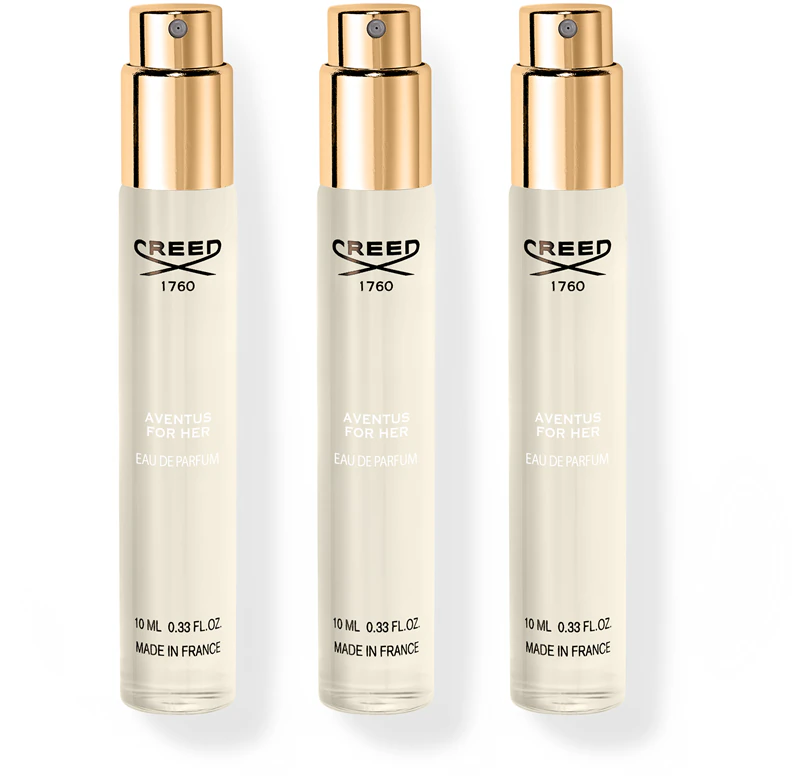 Kit de viagem Creed Aventus para mulheres