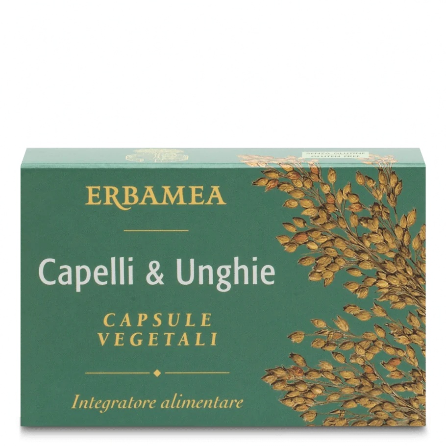 ERBAMEA Erbamea Haar en Nagels 24 kruidencapsules voor normaal haar en nagels
