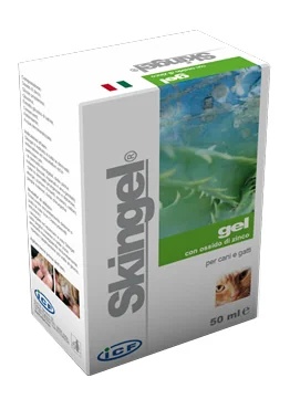 ICF Skingel Dermatologische gel met zinkoxide voor honden en katten 50 ml