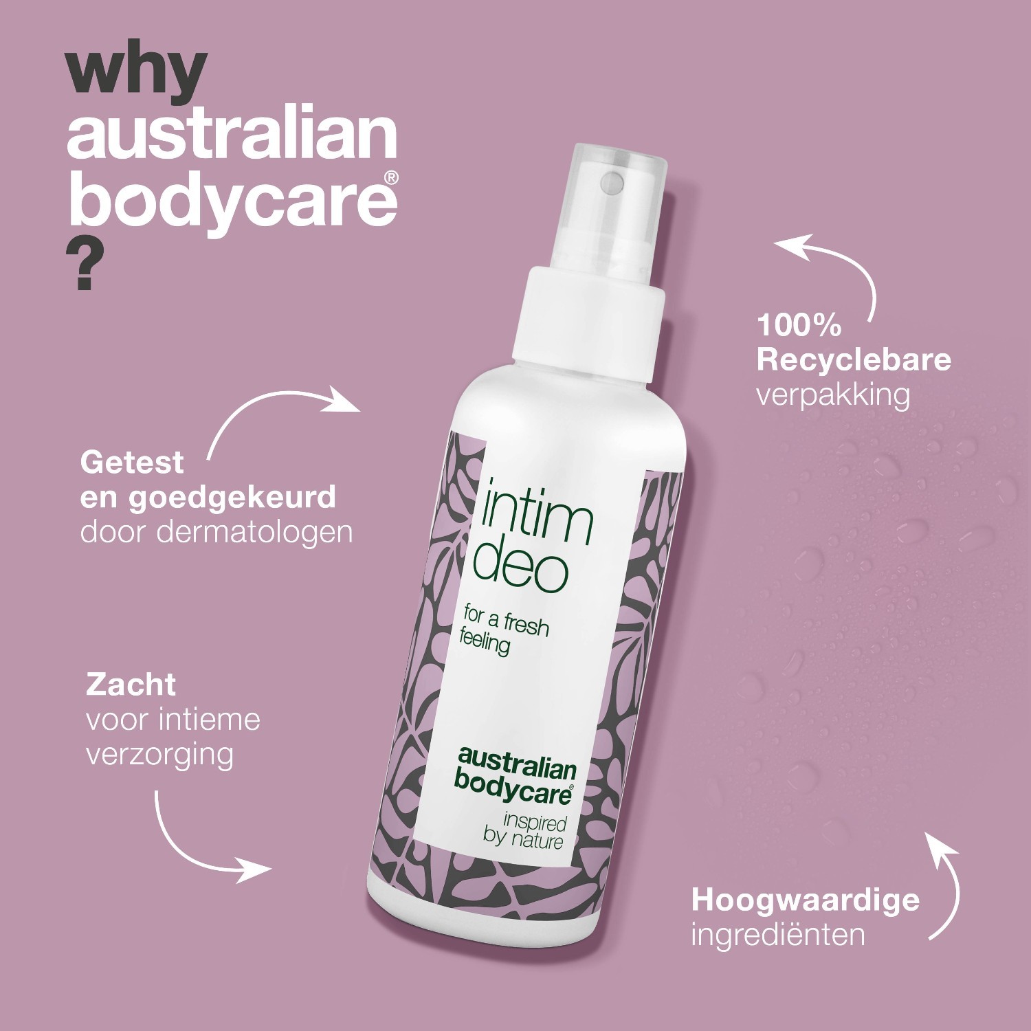 Dezodorant za intimno nego Australian Bodycare - 100 ml