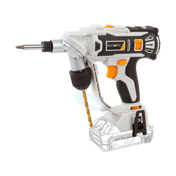 Perceuse double 18 V Akku-Bohrschrauber-Set