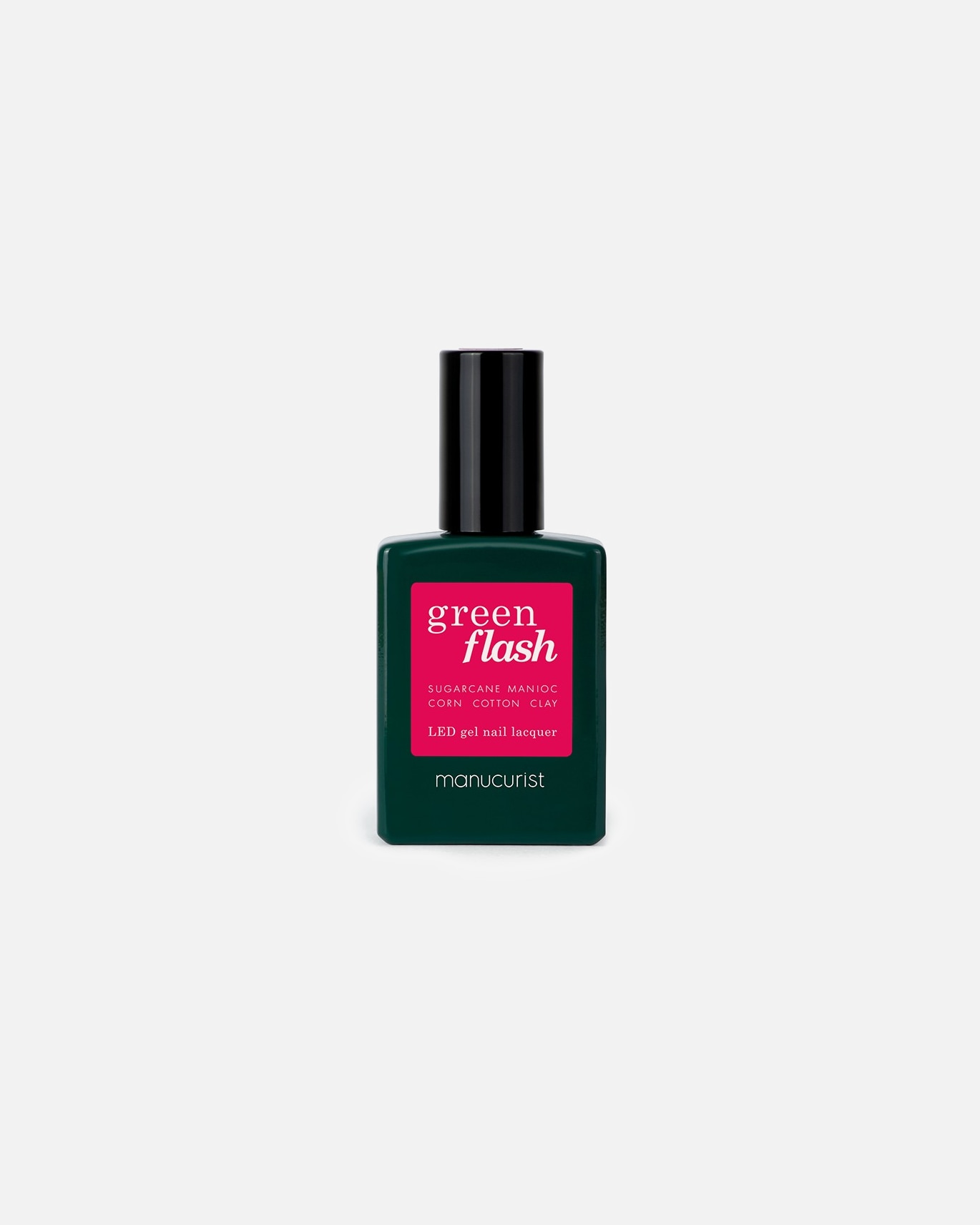 Smalto per unghie Manucurist verde LED flash gel - 15 ml
