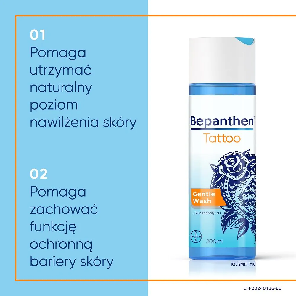 Bepanthen Tattoo Żel do Mycia 200 ml