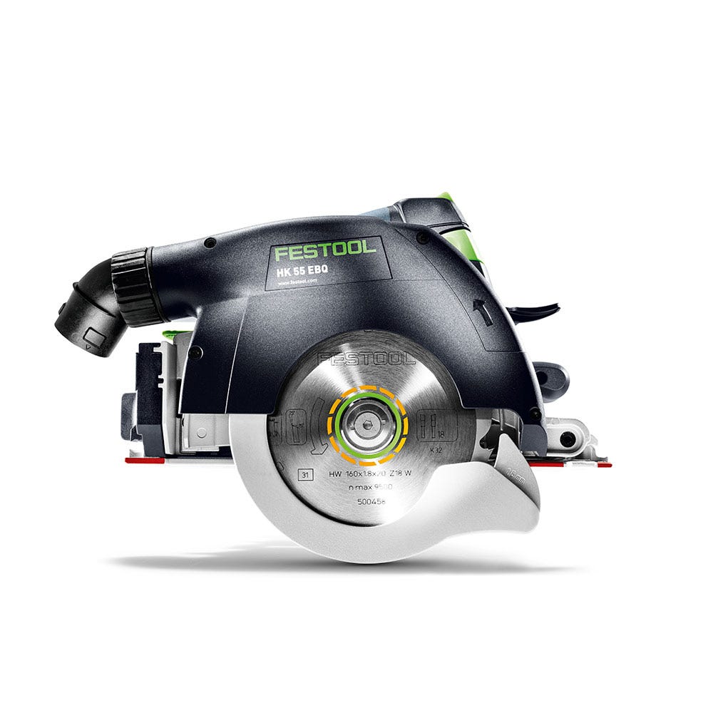 FESTOOL HK 55 160 mm Kreissäge im Systainer mit 420 mm Querträger 576132