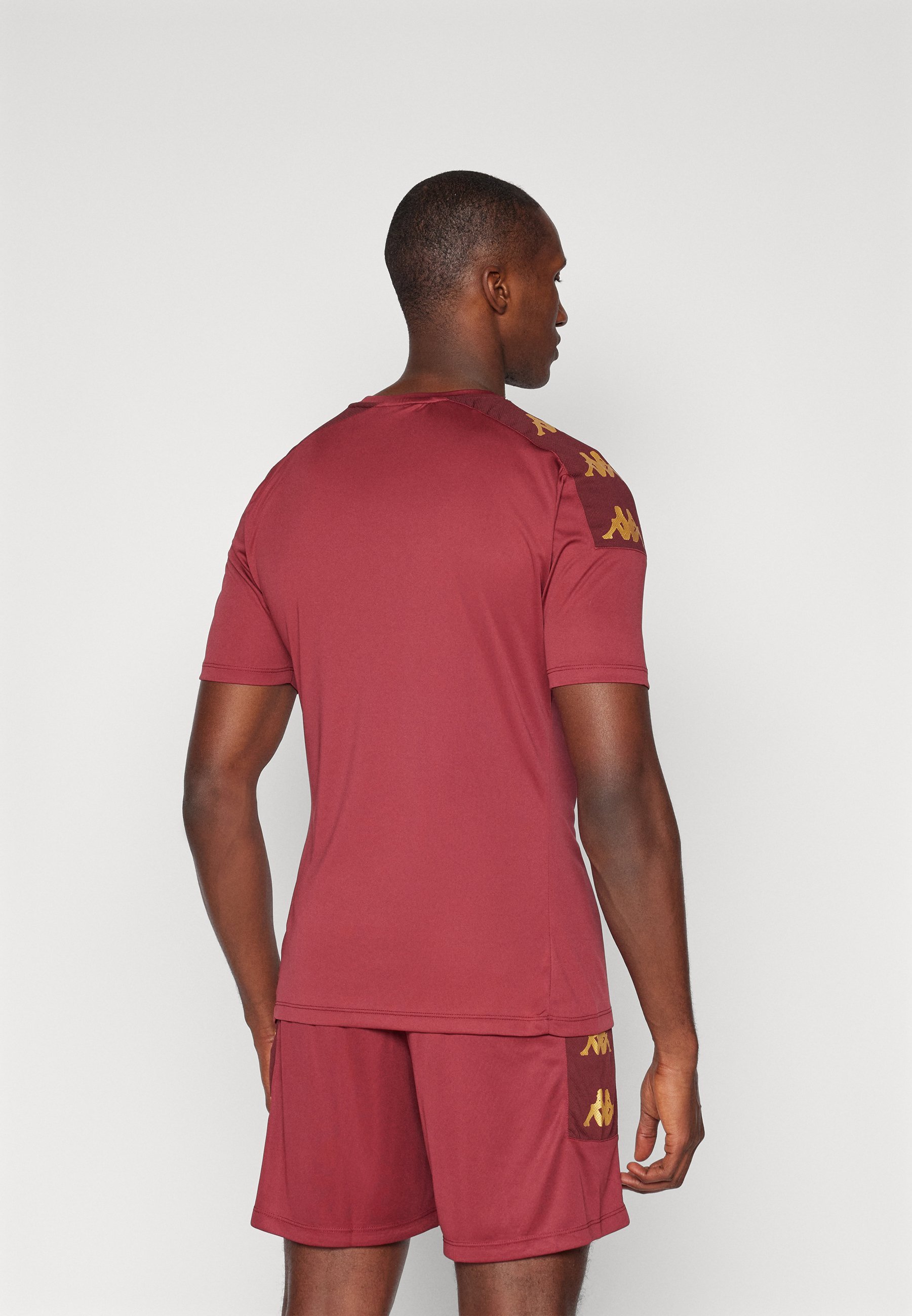 T-shirt Kappa Sports - granata rossa