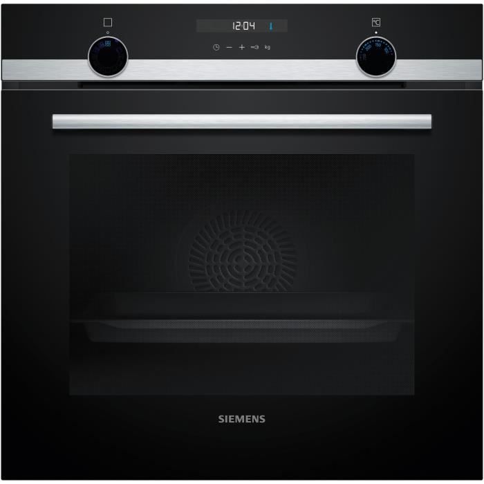 ecoclean Softclose oven - SIEMENS IQ500 - HB557GBS3F - Black - 7 cooking modes - 59.5 x 59.4 x 54.8 cm