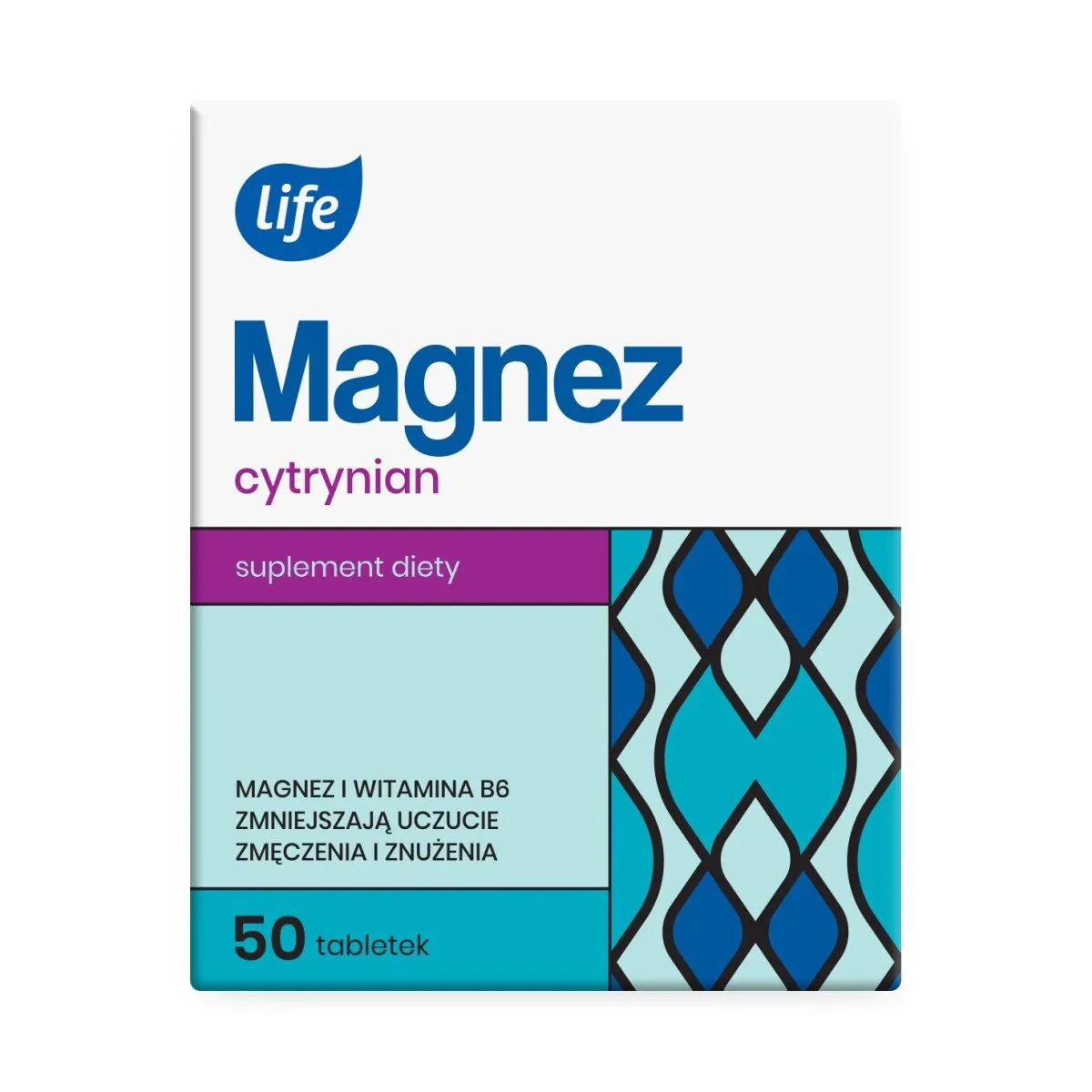 Life Magnez Cytrynian, Tabletki