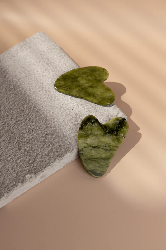 Zoë Ayla Luxe Gua Sha Therapie Tool van Jade Gua Sha Massage Accessoires