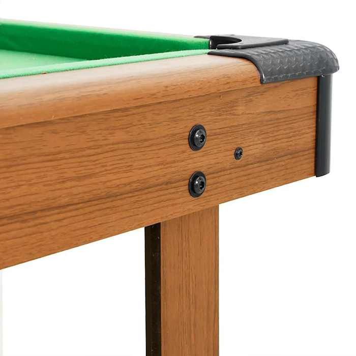 Solde - Mobilier Table de billard 4 pieds 122x61x76 cm Marron DECO JA4207793
