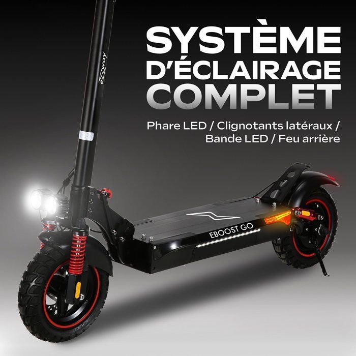 EBOOST GO Folding All-Terrain Electric Scooter - EZWAY - 10