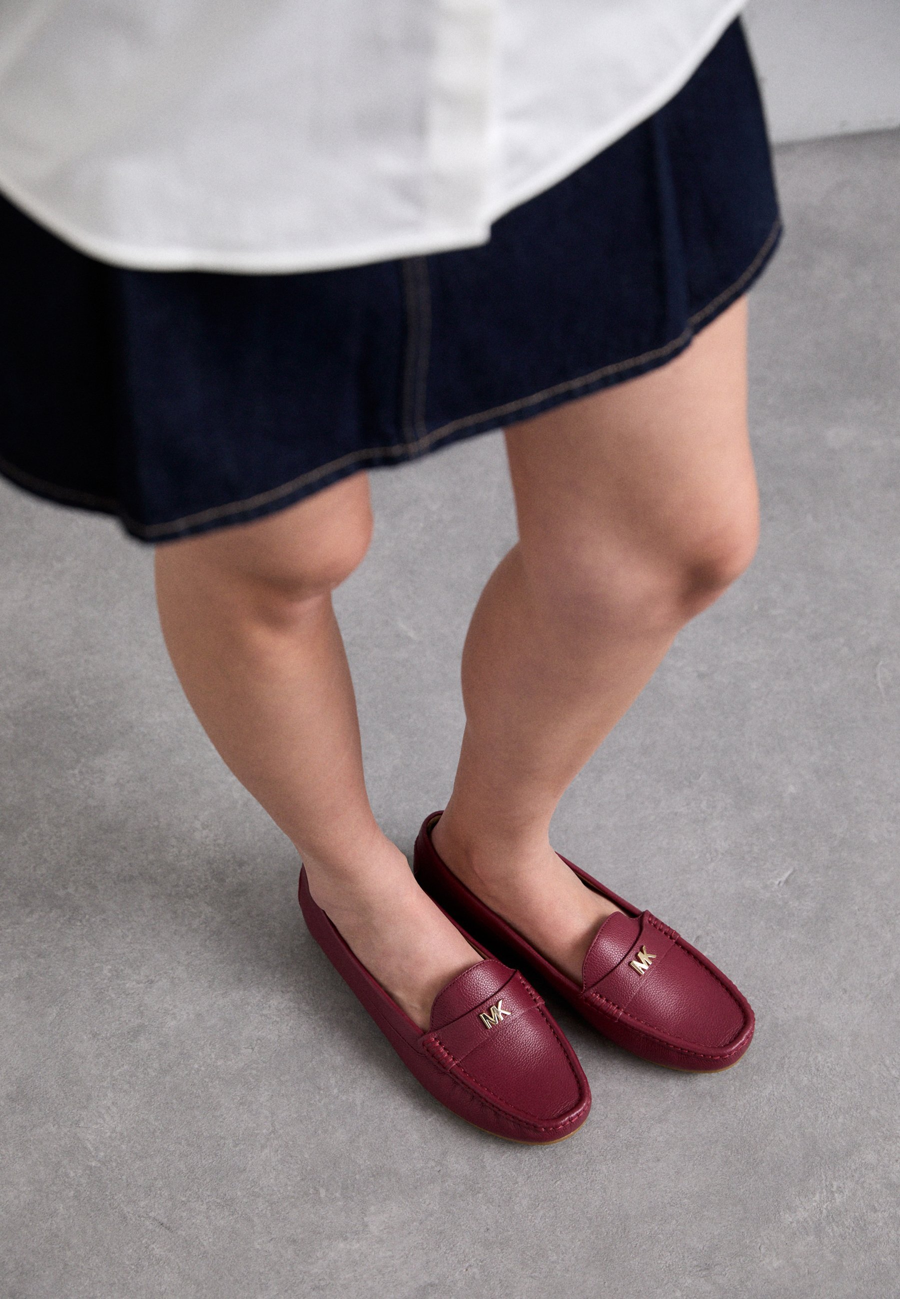 MICHAEL Michael Kors MELANIE - Slip-ons - mulberry