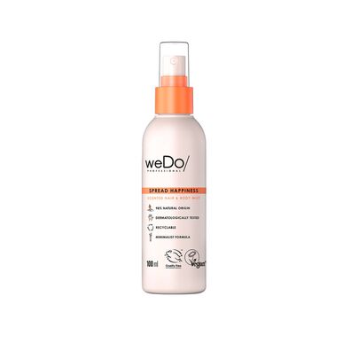 WeDo Professionals Spread Happiness aromātiskais matu un ķermeņa aerosols Barojošs un nomierinošs ķermeņa un matu aerosols 100 ml
