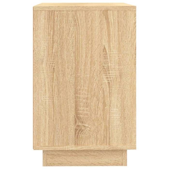 Moderne Kommode/Sideboard, Sonoma-Eiche, 102 x 35 x 55 cm, Holzwerkstoff LL0000206729