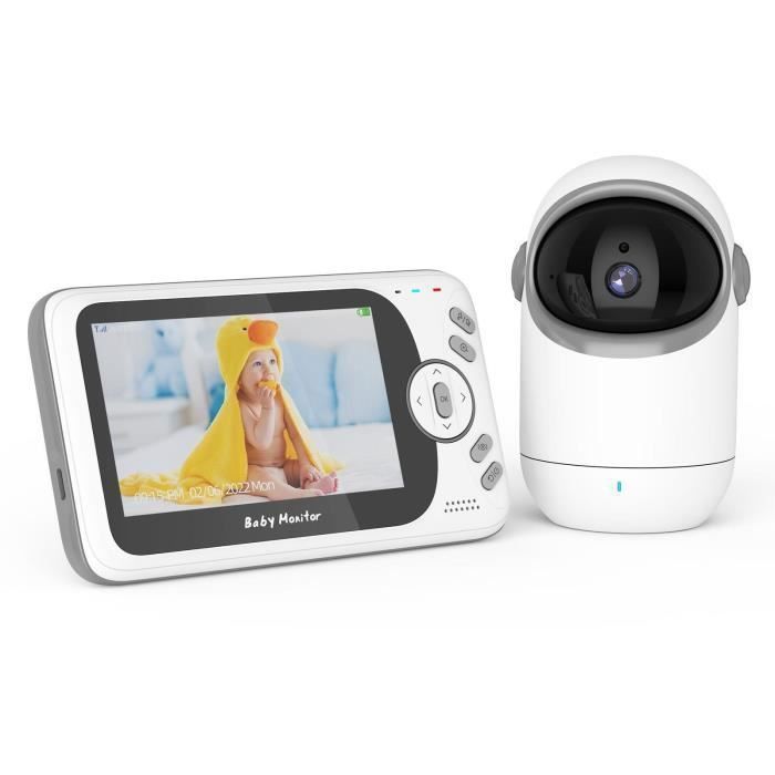 Babyphone 300°, Bébé Moniteur 4.3