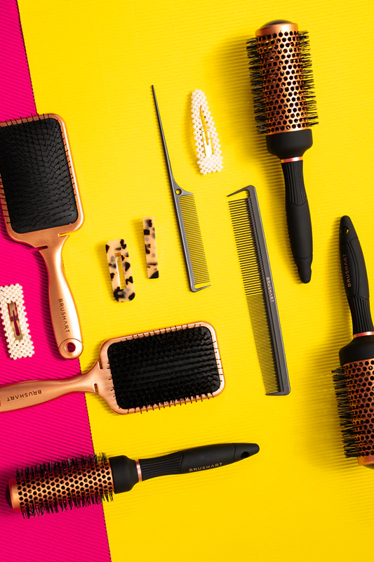 plochý kartáč na vlasy BrushArt Hair Paddle
