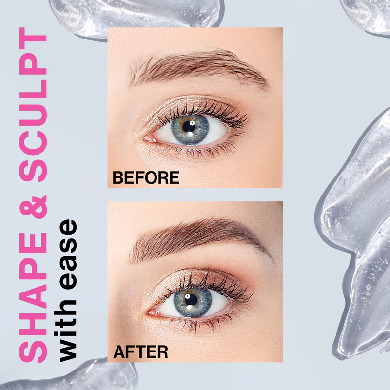 Máscara transparente MegaClear da Wet n Wild para sobrancelhas e cílios.