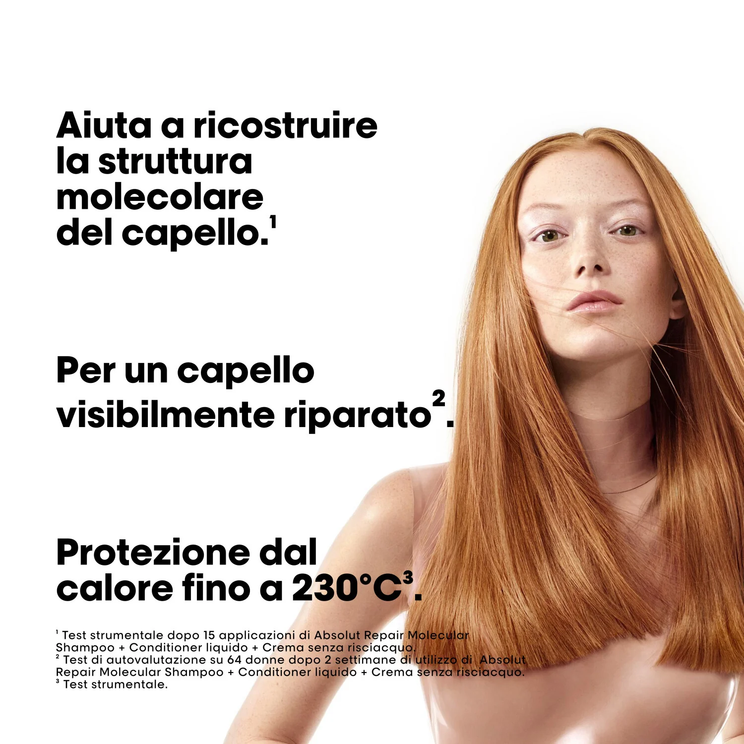 SERIE EXPERT New Absolut Repair Molecular Leave-In Mask - Crema Capelli, Crema Capelli Styling & Finish