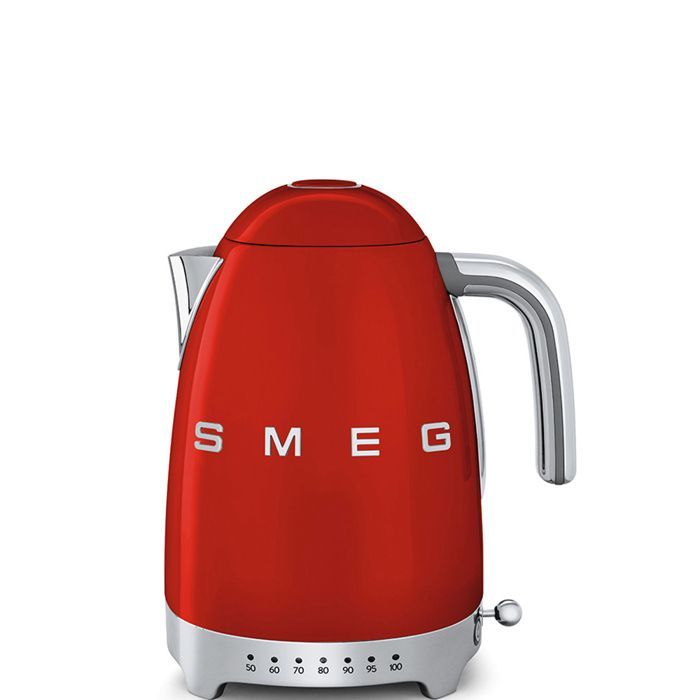 Smeg Bouilloire sans fil 1.7l 2400w rouge - klf04rdeu