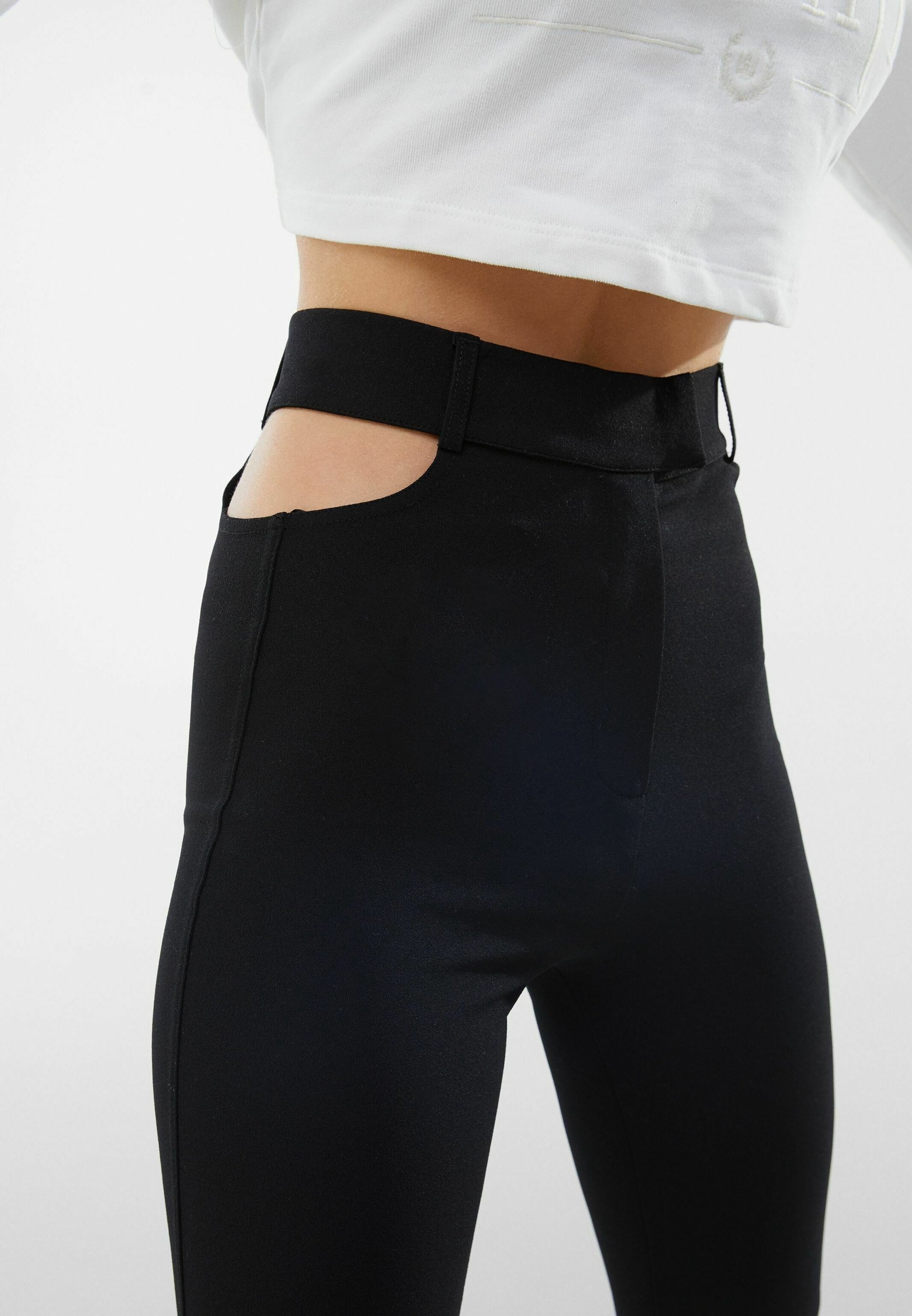 Pantalon Bershka - noir