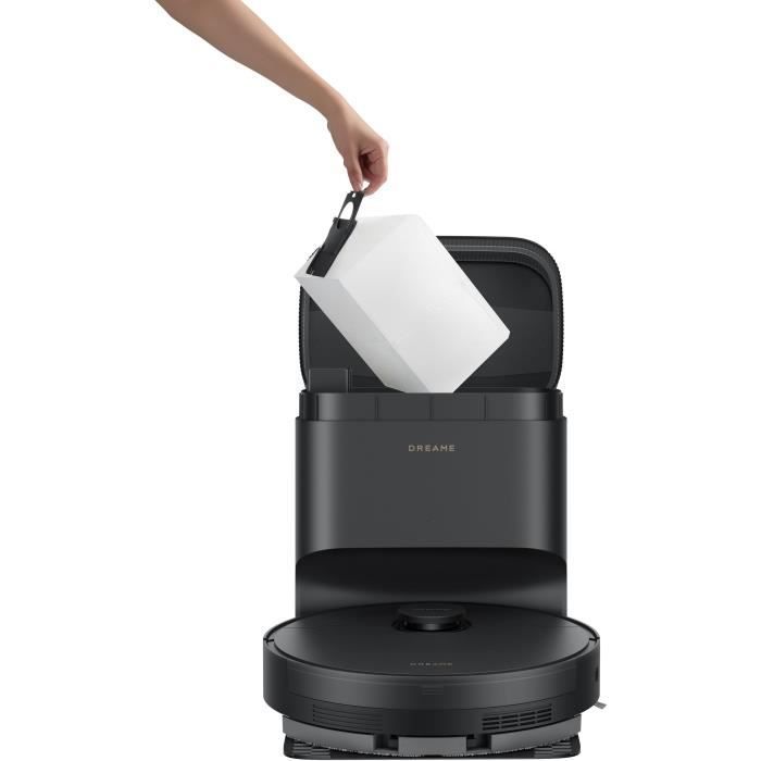 Robot aspirapolvere e lavapavimenti - DREAME D20 Pro Plus - 13.000 Pa - Doppia spazzola - Svuotamento automatico - Navigazione laser - Sensore di distanza