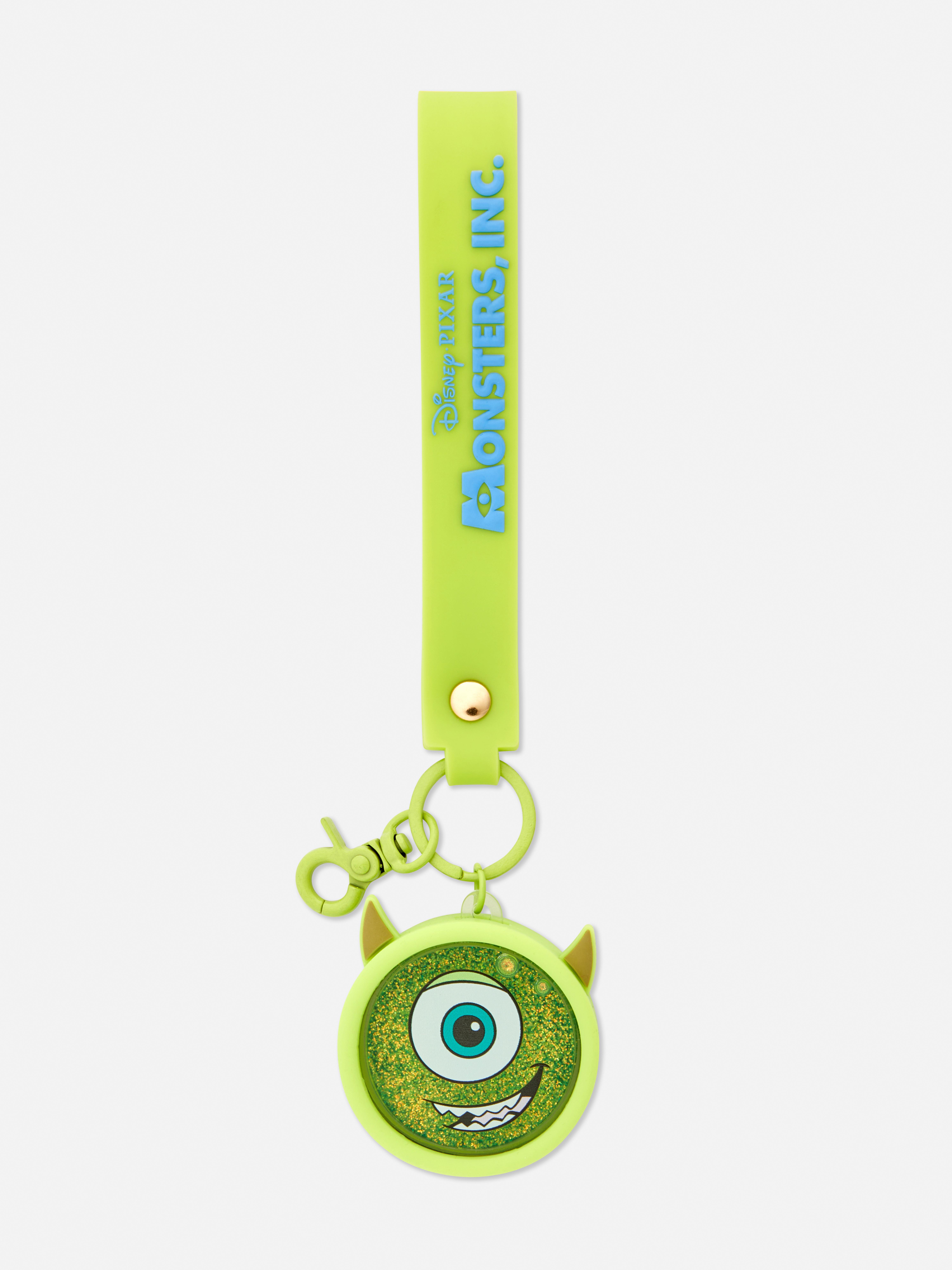 Pandantiv de geantă Mike, decorațiune de Crăciun. Un pandantiv strălucitor pentru geantă care arată exact ca Mike Wazowski.