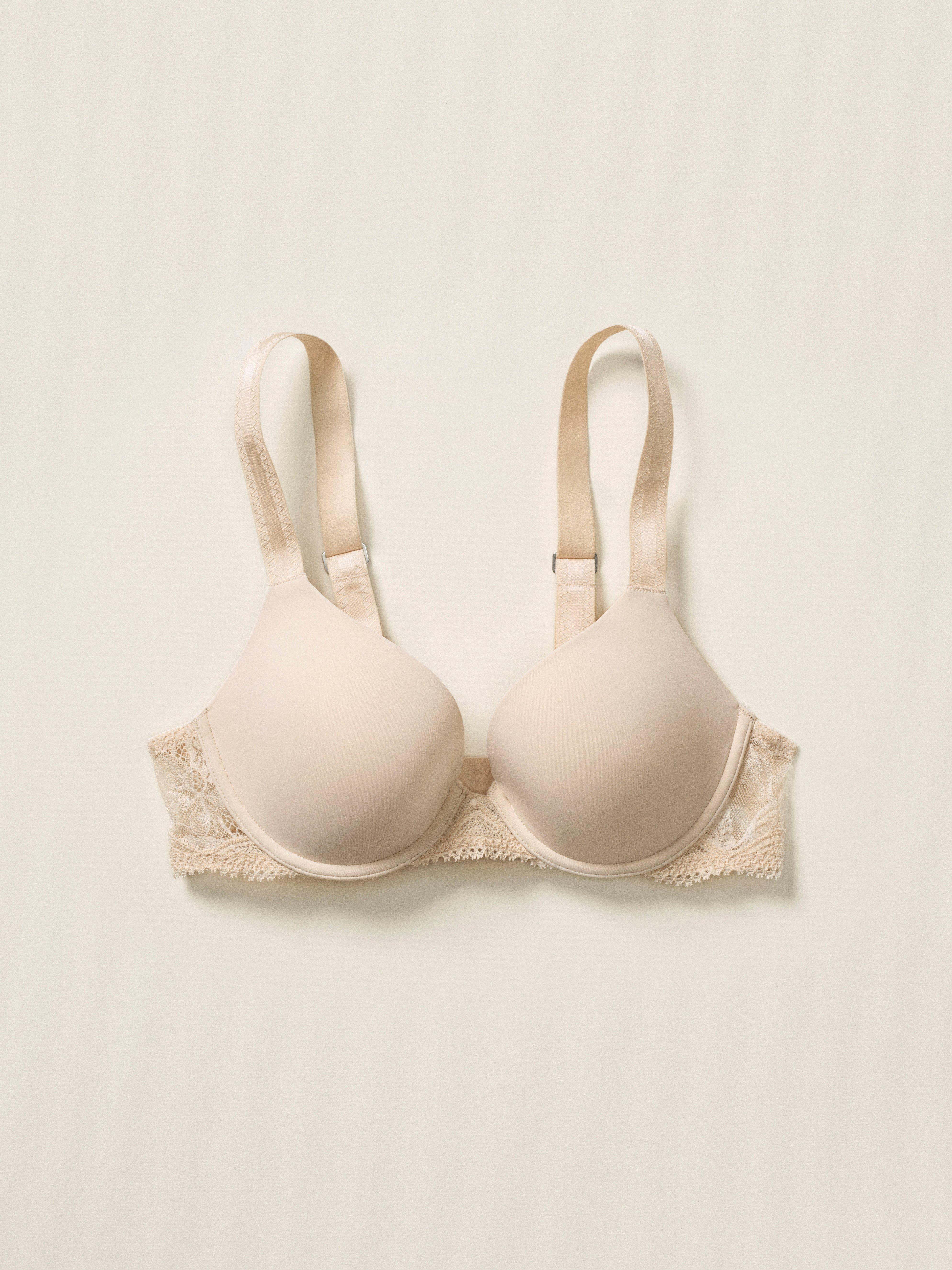 Camiseta de encaje bh – Beige intenso