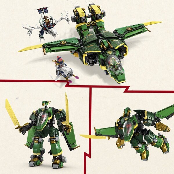 LEGO Ninjago 71845 Lloydov robot lietadla