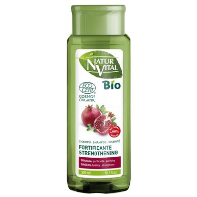 Natur Vital Fortifying Shampoo Bio Ginseng og Granateple 300 ml 300 ml