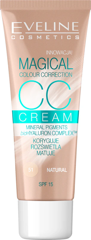 Eveline Cosmetics Magical Colour Correction creme CC FPS 15