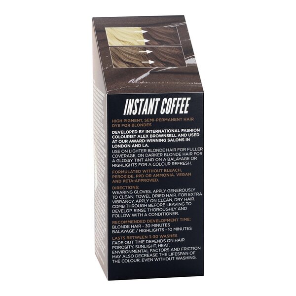 Bleach London Instant Coffee Semi-Permanent Vegan Hair Dye<br>150ml