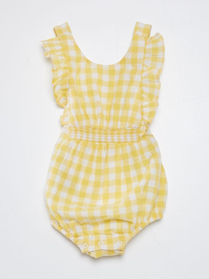 Romper Jumpsuit - GEEL